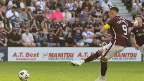 Lawrence Shankland admits horror Hearts moment reared it's head as No9 resumes Jambos penalty duty