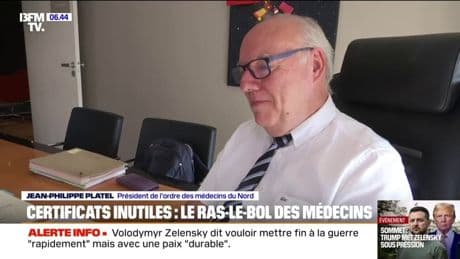 Des médecins dénoncent les "certificats absurdes"
