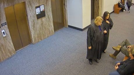 New video shows Judge Hannah Dugan with federal agents in moment that led to her arrest