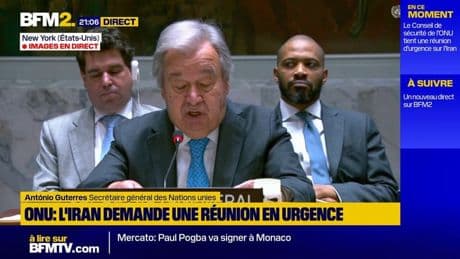 Iran-Israël: le chef de l'ONU craint "un tunnel de représailles" suite aux bombardements des États-Unis