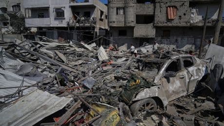 Palästinenser: Viele Tote in Gaza - auch bei Hilfszentren