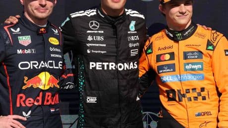 Formel 1 in Kanada: „Pisst mich an“ – Verstappen genervt, Russell auf der Pole