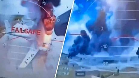 Beelden: ‘Russische nucleaire bommenwerpers’ geraakt bij grote droneaanval Oekraïne