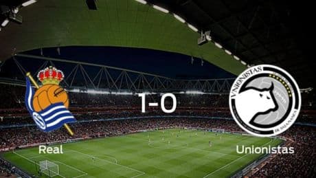 La Real Sociedad B consigue la victoria en casa frente al Unionistas (1-0)
