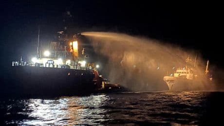 Activist aid ship hit by drones on way to Gaza