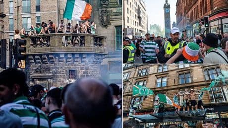 Celtic fans urged to stay away from city centre title party as council highlights fears over 'damage and disruption' following last year's trouble