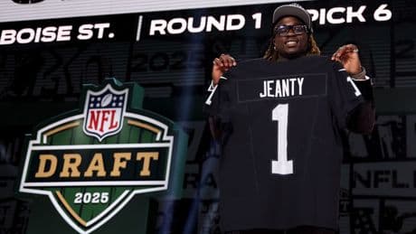 Raiders’ Ashton Jeanty reveals he also received an NFL draft prank call saying he’d been traded