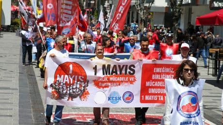 Uşak ve Afyon'da 1 Mayıs kutlandı