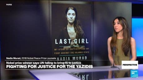 Nobel Peace Prize laureate Nadia Murad: 'I never wanted to be an activist'