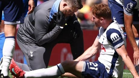 Tottenham plunged into midfield crisis as Dejan Kulusevski is ruled OUT of Europa League final after knee surgery