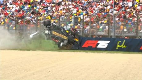 El brutal accidente de Tsunoda en Imola que asustó a la Fórmula 1
