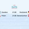 Dagprogramma EK | Poule van Oranje kijkt met interesse naar Zweden-Duitsland