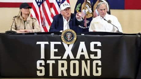 ‘Very evil person’: Trump lashes out at media over flood scrutiny