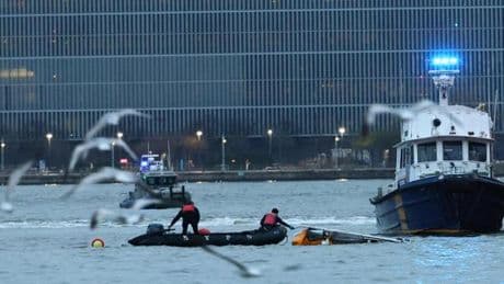 Un internaute filme le crash d’un hélicoptère à New York