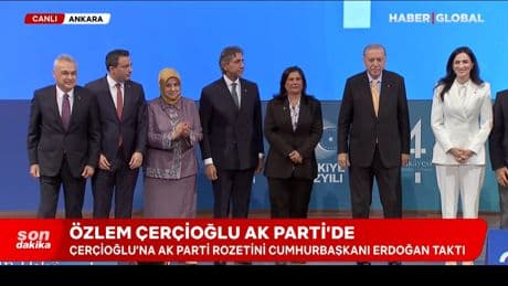 Aydın Büyükşehir Belediye Başkanı Özlem Çerçioğlu, AK Parti'de