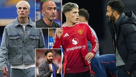 Revealed: The brutal 10-word warning Ruben Amorim sent to Alejandro Garnacho ahead of £40m Man Utd exit