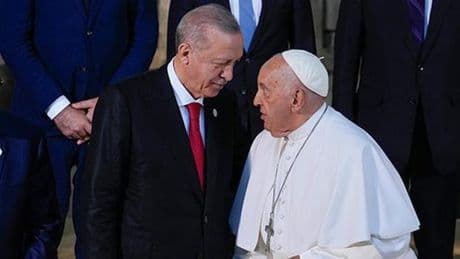 Cumhurbaşkanı Erdoğan'dan Papa Francis için başsağlığı mesajı