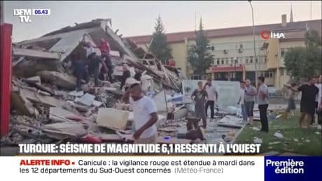 Turquie: un mort et 29 blessés après un séisme de magnitude 6,1