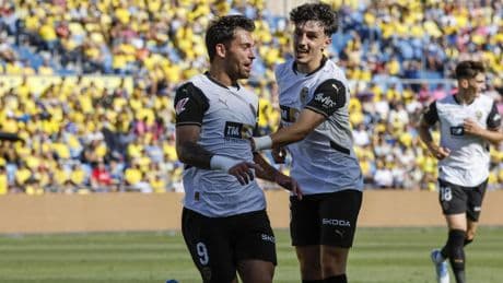 Hugo Duro fue el último verdugo del Getafe en Mestalla, un territorio hostil desde 2018