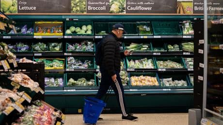 Grocery price inflation falls slightly to 5% in August