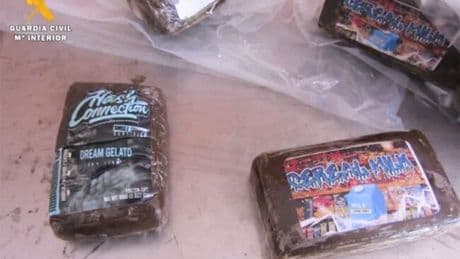 British pensioner arrested on suspicion of smuggling 60kg of cannabis resin from Spain