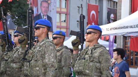 Afyonkarahisar'ın kurtuluşunun 103. yılı için kutlama