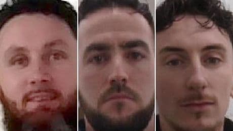 Urgent manhunt for three escaped prisoners on the run for days