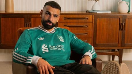 Liverpool unveil new adidas third kit inspired by 90s classics