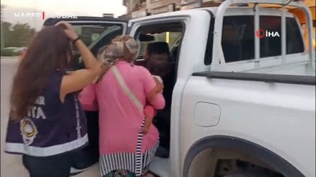 Hatay'da evlatlarıyla duygu sömürüsü yapan dilenci kadınlar yakalandı