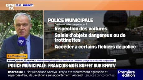 Réforme de la police municipale: "C'est le retour d'une police de proximité", affirme François-Noël Buffet