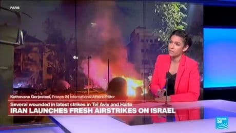 Iran launches fresh airstrikes on Israel, who warns that Tehran residents will 'pay the price'
