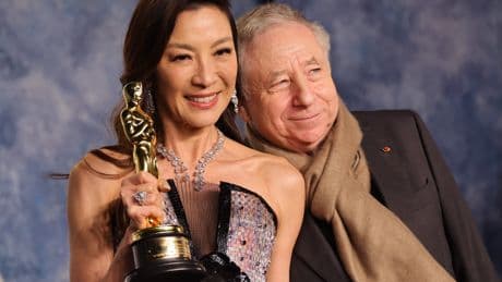 Michelle Yeoh says that despite constant work travel, she and her husband have found ways to make it work