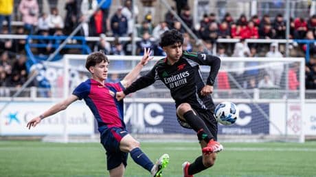 El Barça vence en la fiesta de inauguración del MIC