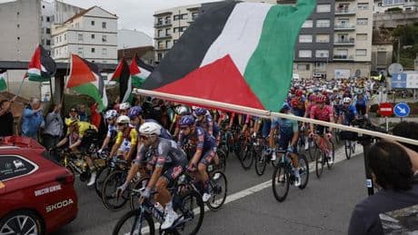 Vuelta a España, en directo  Siga las etapas ciclistas y las reacciones por la presencia del equipo israelí