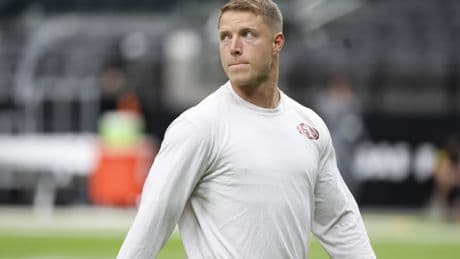 Christian McCaffrey ‘plans to play’ despite missing 49ers practice with calf injury