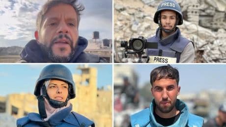 Four journalists killed in Israeli ‘double-tap’ strike on a hospital in Gaza