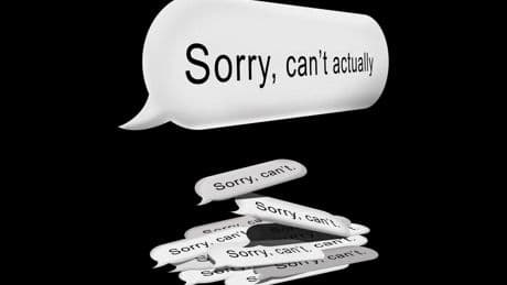 How many times is too many times to flake on someone?