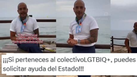 El vídeo que dice que &quot;se ha abierto el plazo para solicitar la ayuda que dan a personas homosexuales&quot; es humor