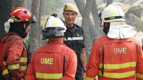 Teniente general Marcos, jefe de la UME: "Quedan cuatro días muy duros, pero tenemos capacidad de respuesta"