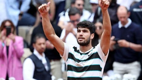 Excelente debut de Alcaraz en Roland Garros
