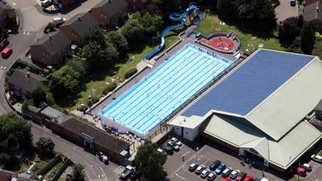 Historic lido with Olympic-sized swimming pool and waterslide reopens after £130,000 upgrade