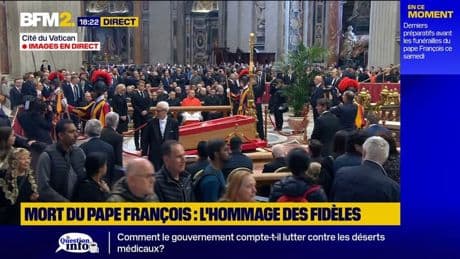 Emmanuel et Brigitte Macron se sont recueillis devant la dépouille du pape François