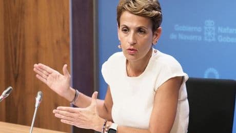 María Chivite, tras la dimisión de su número 2: "Dije caiga quien caiga y estoy cumpliendo"