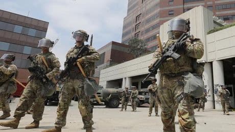 Qué es la guardia nacional de EEUU