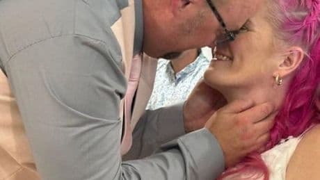 Couple marry in hospital after 'silly' accident on hen do leaves bride-to-be paralysed