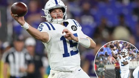 How Colts rookie Riley Leonard fared in preseason debut as QB battle heats up
