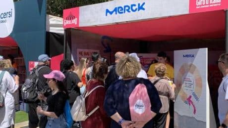 Tumori, Merck fa tappa in Abruzzo al Giro d'Italia con campagna su cancro vescica