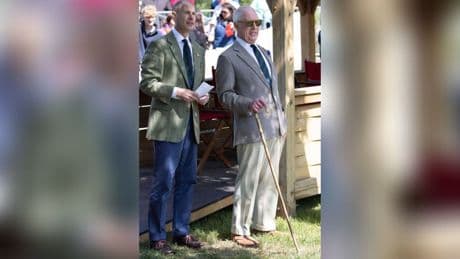 Royal Windsor Horse Show: Charles genießt Turnier mit Prinz Edward