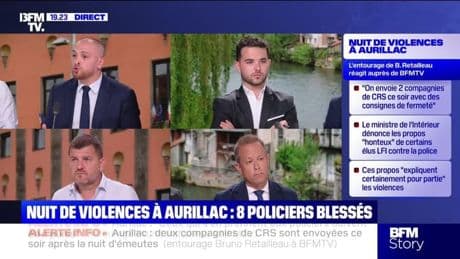 Story 4 : Nuit de violences à Aurillac, huit policiers blessés - 21/08