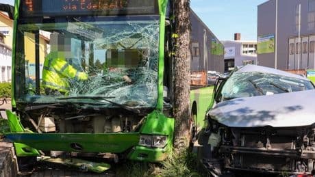 Tödlicher Unfall in Fulda - Mann (64) stirbt nach Crash mit Bus